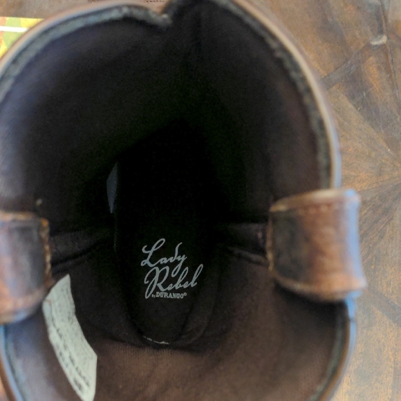 Durango Lady Rebel Steel Toe Western Work Boots Women’s 9.5M RD3315 - Picture 10 of 16